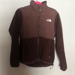 North face fleece - brown